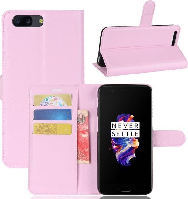 Produktbild MU Classic Leder Litchi Hülle (OnePlus 5)