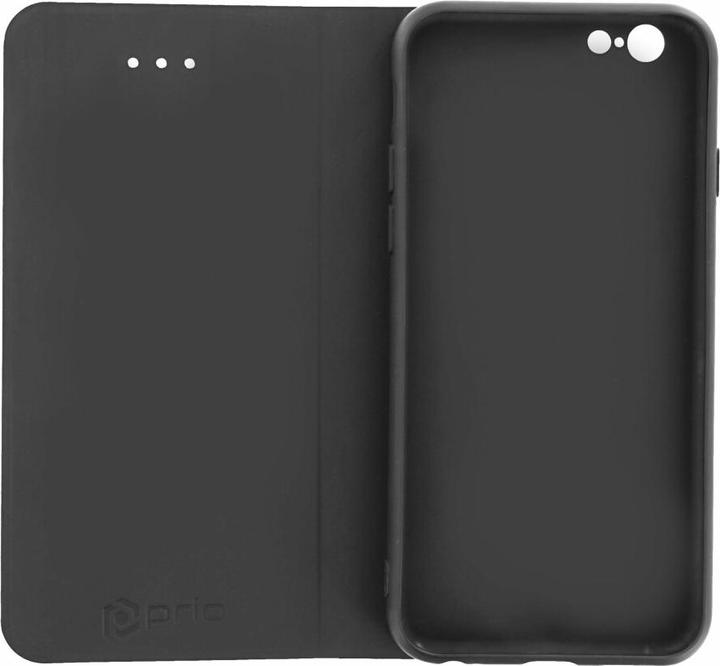 Produktbild prio Book Case Fashion für iPhone 6/6S schwarz-rot (Apple iPhone 6s, Apple iPhone 6)