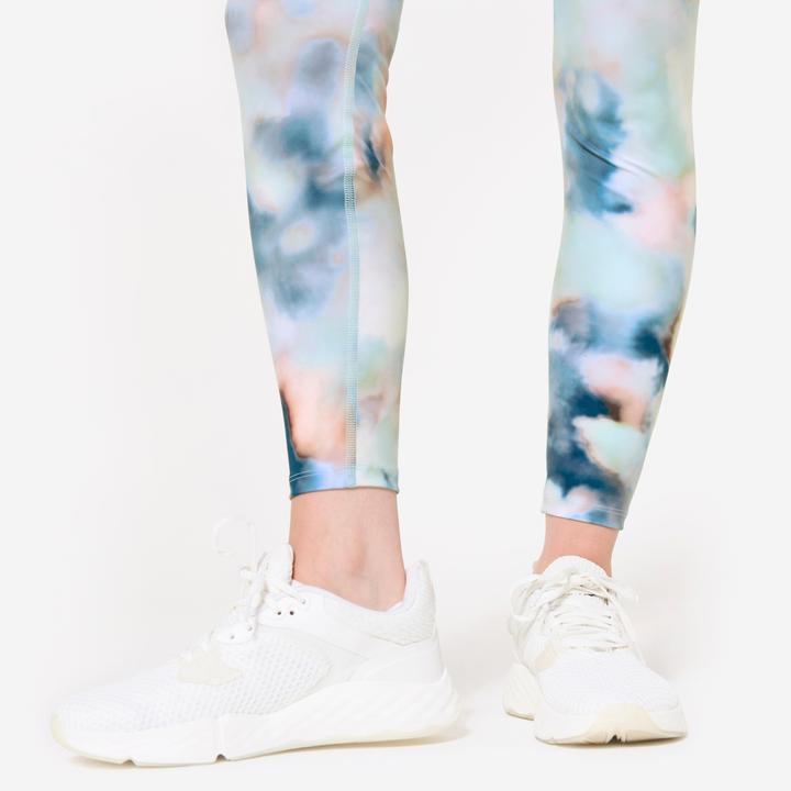 Immagine prodotto Domyos Leggings Damen hoher Taillenbund - bunt (W26/L30)