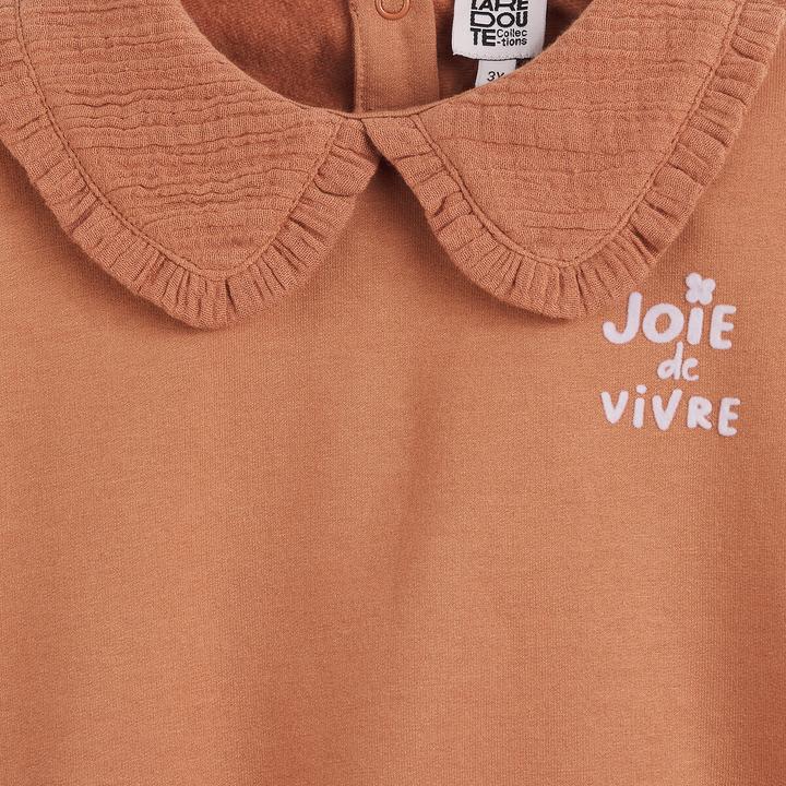 Image du produit La Redoute Collections Sweat-shirt à col bubon (102)