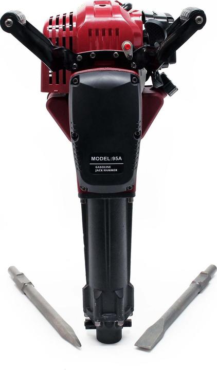 Produktbild Wiltec Abbruchhammer 2.5 PS 55J 1500 1/min Meisselhammer Stemmhammer Schlaghammer (Benzinbetrieb)