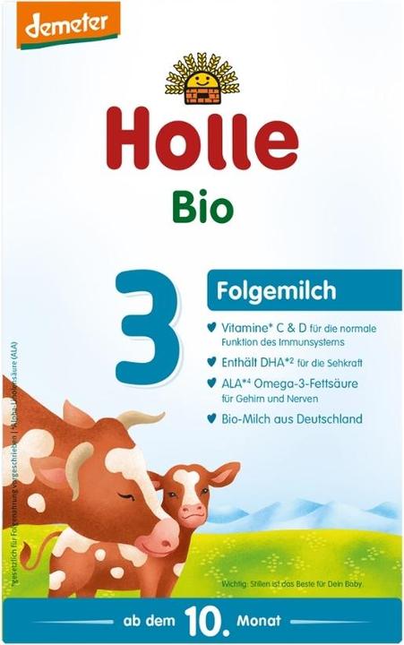 Actual product image Holle Follow-up milk 3 (600 g, from 10 m.)