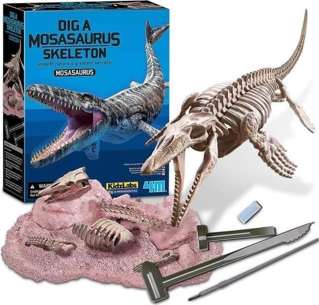 Actual product image 4M Excavation Set Mosasaurus