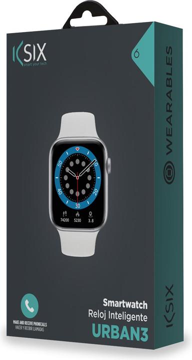Immagine prodotto KSIX Smartwatch Urban 3 Bianco (44 mm)