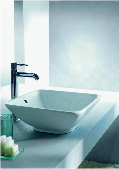 Image du produit Duravit Vasque à poser BACINO avec robinetterie ou lavabo 550x420mm sans robinetterie blanc (420 mm, 550 mm)