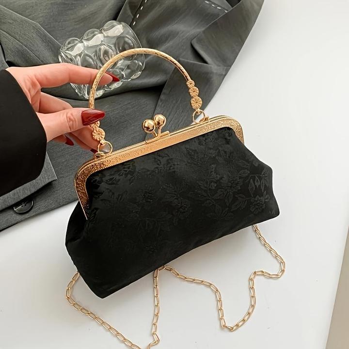 Only-Bags.Store Pochette élégante d'inspiration vintage - parfaite pour les soirées et les banquets