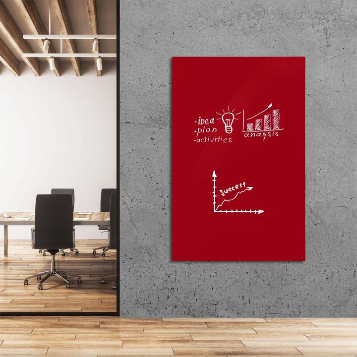 Immagine prodotto Floordirekt Tavola di vetro (65 x 100 cm)