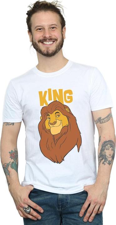 Image du produit Disney - T-shirt THE LION KING MUFASA KING - Homme (L)