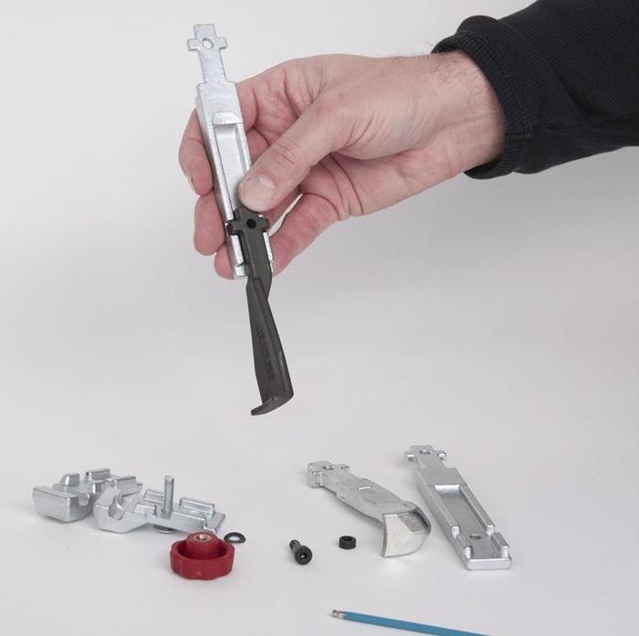 Immagine prodotto Kukko Set di ganci per estrattori serie 2-S 3pz. gancio-l.250mm rapido regolabile c.pezzo scorrevole