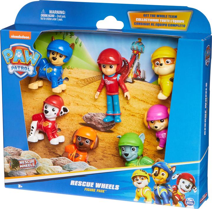 Actual product image Paw Patrol Rescue Wheels Figures Pack
