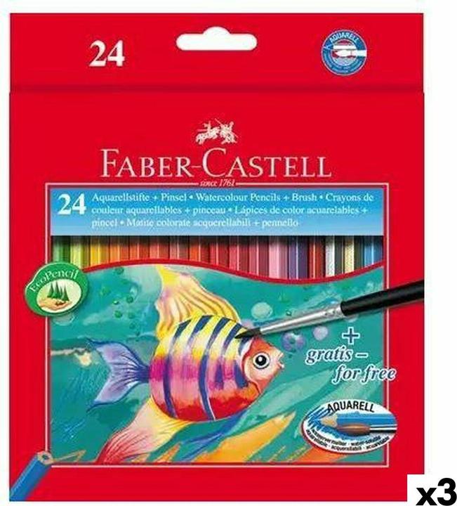 Immagine prodotto Faber-Castell Matite acquerello classiche (Multicolore, 24 x)