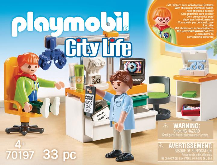 Actual product image Playmobil Ophthalmologist (70197, Playmobil City Life)
