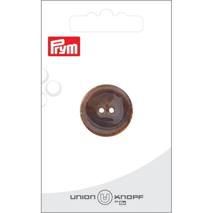 Produktbild Prym Knöpfe Kokosnuss 23 mm, 1 Stück, Hellgrau