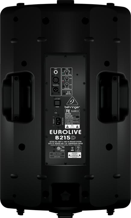 Image du produit Behringer Eurolive B215D Haut-parleur PA (Actif, 1x 280 W)