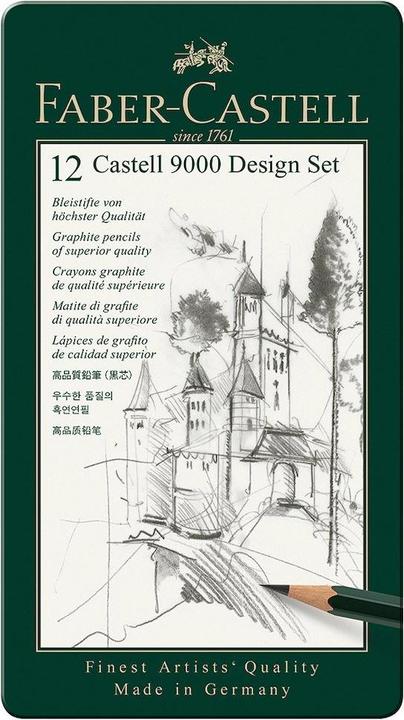 Produktbild Faber-Castell Castell 9000 (2H, 12 x)