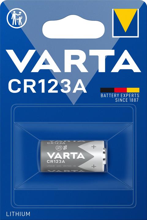 Actual product image Varta Professional Photo CRLithium Battery (10 pcs., RCR123A, 1430 mAh)