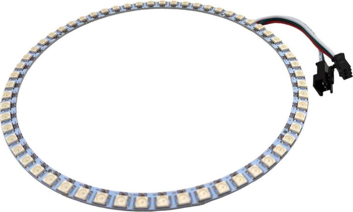 Actual product image Purecrea Neopixel Ring 60x WS2812B RGB LED