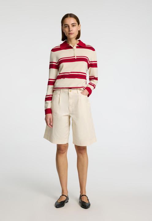 Produktbild Selected Femme 100% Merinowoll Langarm-Poloshirt (S)