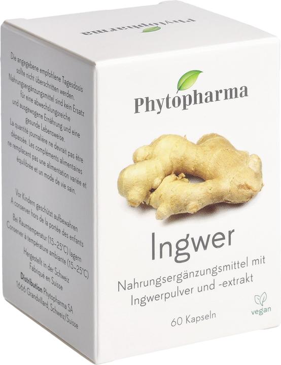 Actual product image Phytopharma Ginger (1 Piece, Capsules, 55 g)
