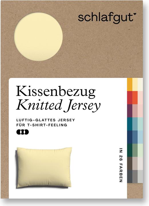Actual product image schlafgut Knitted Jersey (Duvet cover, 60 x 80 cm)
