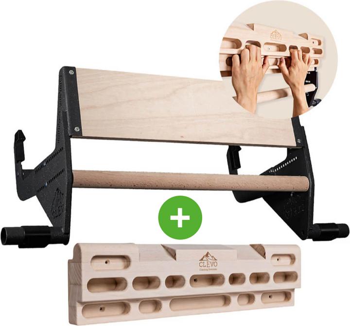 Clevo Climbing CLEVO DOOR: Traufhngung fr Hangboard, Klimmzugstange und Kletter Hangutensilien