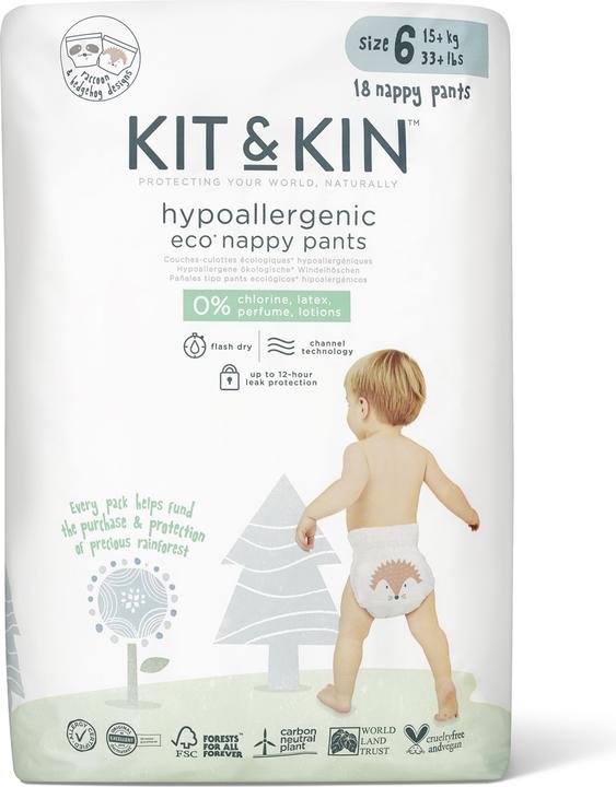 Kit & Kin Trazioni (Dimensione 6, Pacco trasportabile, 18 Pezzo/i)