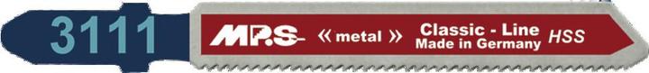 Image du produit Dönges Lame de scie sauteuse AEG/BOSCH/METABO, coupe droite et fine, pour le métal