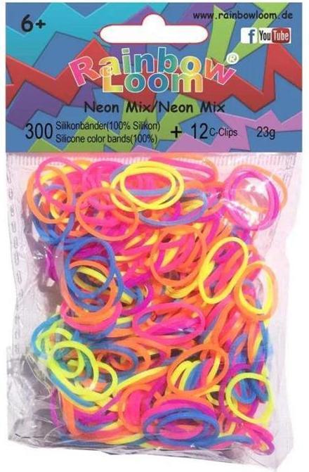 Rainbow Loom Silikonbänder (1 Stk.)