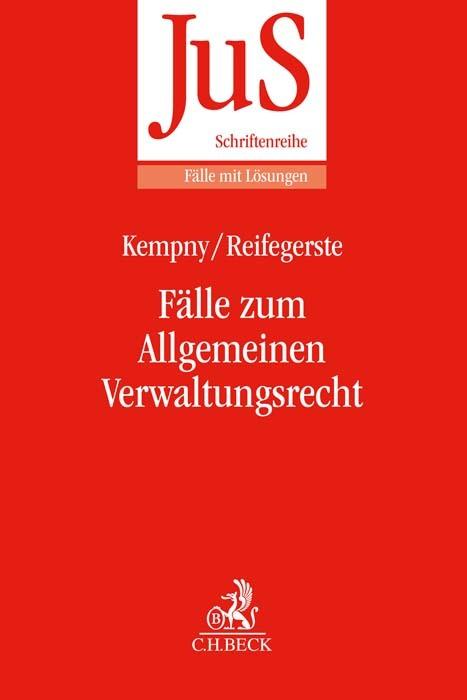 Produktbild Kempny:Fälle zum Allgemeinen Verwaltung (Deutsch, EMalteN, Simon/Reifegerste, 2022)
