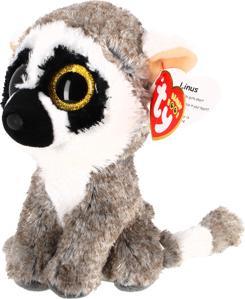 Actual product image Ty Beanie Boo's Linus Lemur 15cm (15 cm)