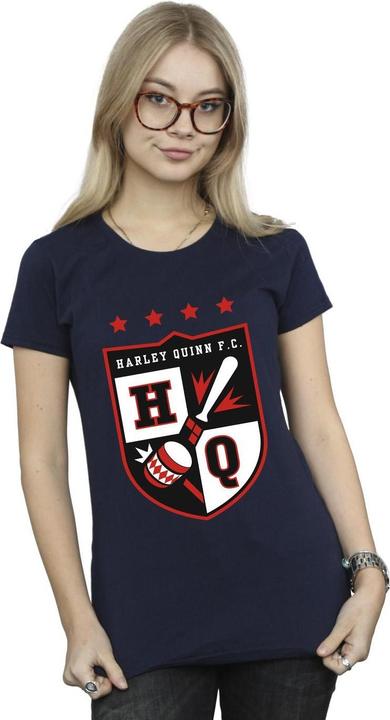 Image du produit Justice League - T-shirt HARLEY QUINN FC POCKET - Femme (L)