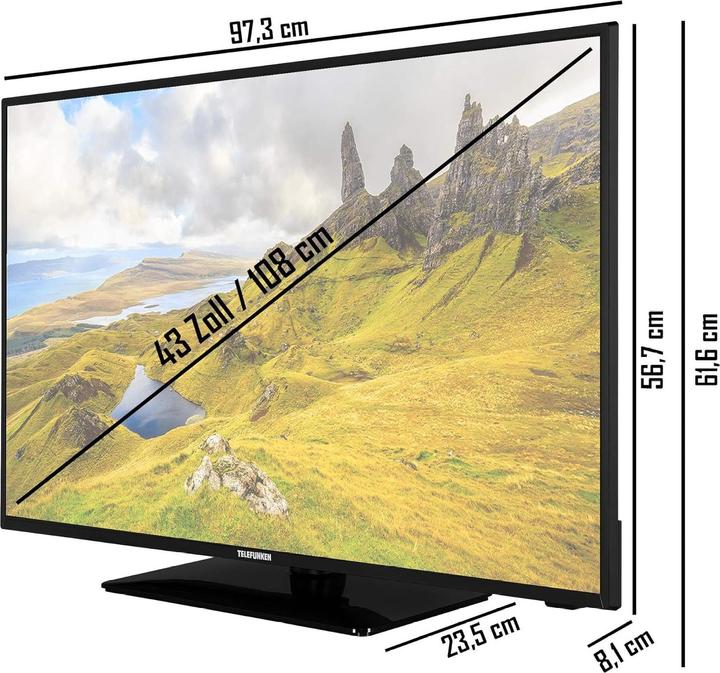 Produktbild Telefunken D43U551X1CWI (43")