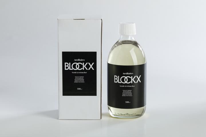 Actual product image BlockX Vernis à retoucher 500 ml - Flacon en verre - (500 ml)