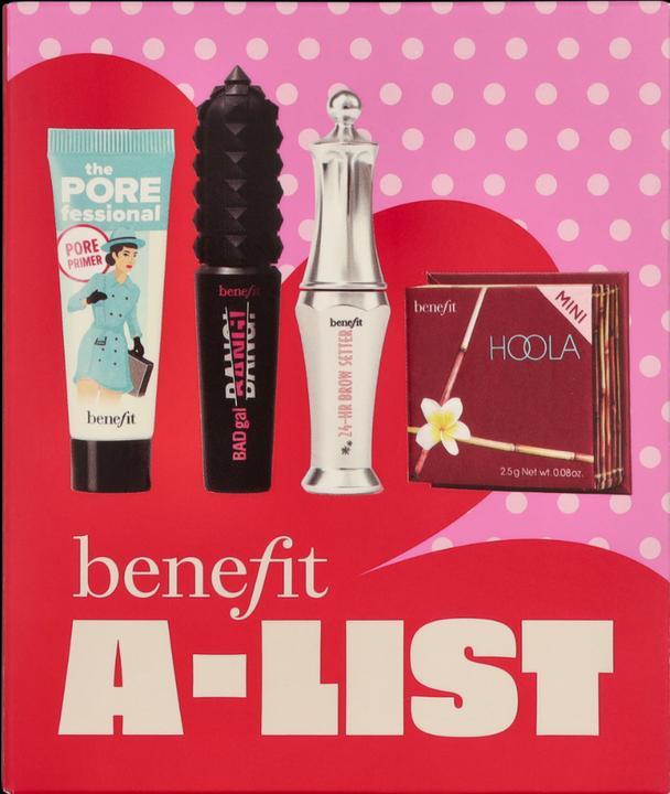 Produktbild BeneFit Cosmetics Benefit Make-up Set The Benefit A-List Mini Bestseller Set BADgal BANG! BIGGER, BADDER Volumen Masca (Make up set)