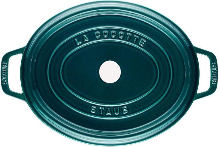 Immagine prodotto Staub Vaso ovale "La Mer" 6,7 lt., 33cm (33 cm, Pirofila + casseruola, Ghisa)