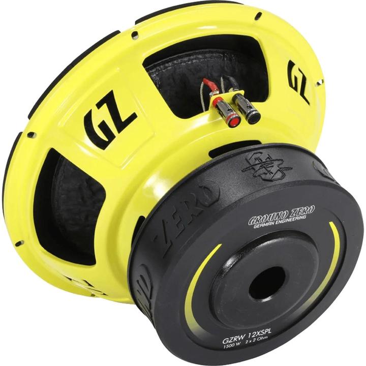 Produktbild Ground Zero GZRW 12XSPL 30cm Subwoofer (1500 W, 30 cm)