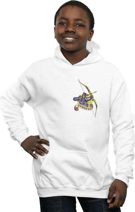 Produktbild Hawkeye Tattoo Breast Print Kapuzenpullover Jungen (140, 146)