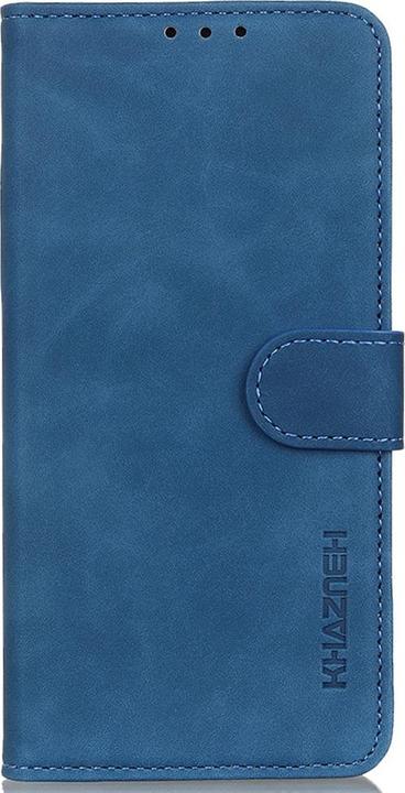 Actual product image Cover-Discount Xiaomi Redmi Note 11 / 11S - leather case cover blue (Xiaomi Redmi Note 11)