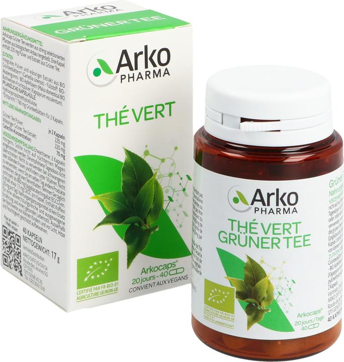 Produktbild Arkopharma Grüntee (40 Stück, Kapseln, 40 g)