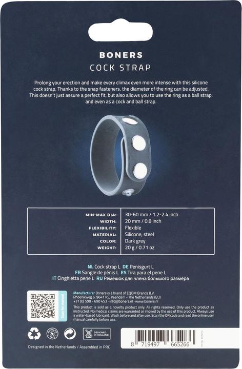 Image du produit Boners Cock Strap L (5.50 cm)