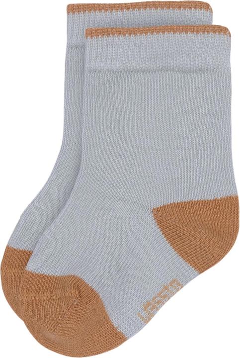 Image du produit Lässig Lot de 3 chaussettes Bleu clair Caramel Gr. 23 - 26 (Lot de 3, 23 - 26)