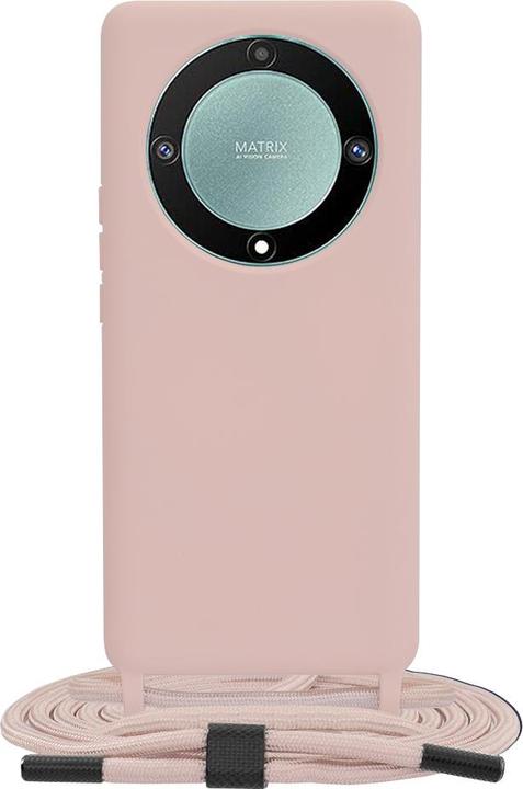 Actual product image Techsuit - Crossbody Lanyard - Honor Magic5 Lite - Pink (Honor Magic 5 Lite)