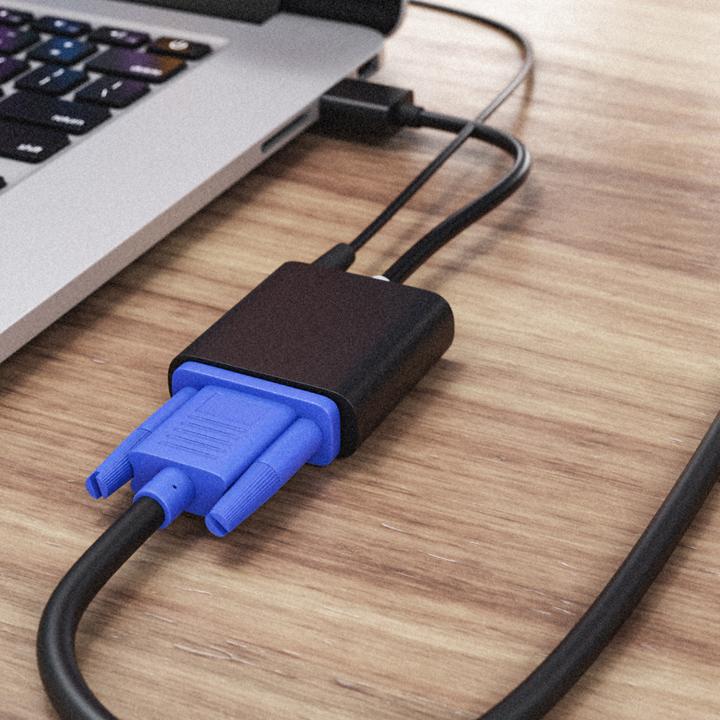 Immagine prodotto CSL Adattatore audio e video da HDMI a VGA, jack da 3,5 mm, 10 cm, cavo convertitore 1080p, da digitale (VGA, 20 cm)