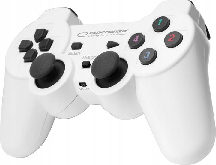 Actual product image Esperanza EGG108W Gaming Controller, RF Gamepad Analog / Digital PC, Playstation 3 (PS3, PC)