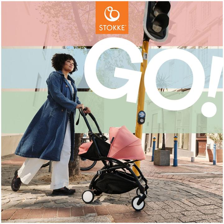 Image du produit Stokke YOYO³ 0+ white avec 6+ set textile