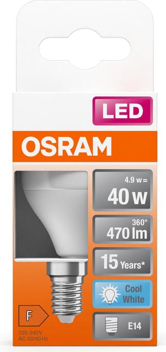 Image du produit Osram Star Classic P (E14, 40 W, 470 lm, 1 x, F)