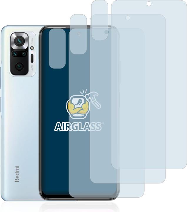 Immagine prodotto BROTECT AirGlass Vetro (3 Pezzo/i, Xiaomi Redmi Nota 10 Pro)