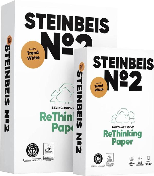 Steinbeis No. 2 99779554 Universal printer paper Copy paper DIN A4 80 g/m² 50 (80 g/m², A4)