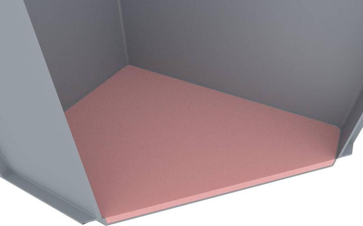 Actual product image Feldherr DEMENL010ESD - 10 mm levelling shelf for Auer Euro container 40 x 30 - electrostatic (Plastic)