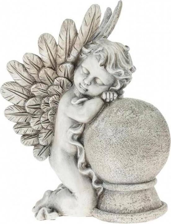 Opiflor Grabdekoration Engel Sleep Polyresin, 33 cm